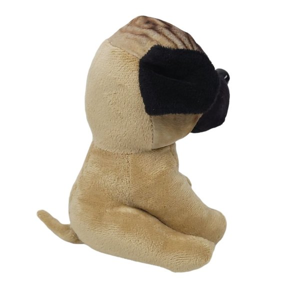 Dan Dee Collectors Choice Pug Puppy Dog 7" Plush Stuffed Animal Toy 2017 - Picture 5 of 10
